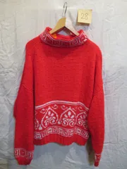 70's~80's USA古着タートルネック ニットセーター