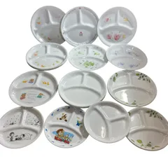 ★ Corelle コレール ランチプレート 21点 まとめ商品 ホワイト グリーンブリーズ Poire(洋梨) スヌーピー トイストーリー 現状品 7.15kg