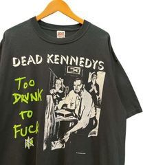 90s ビンテージ DEAD KENNEDYS 両面プリント バンド Tシャツ XL ブラック 90年代 デッドケネディーズ デッケネ バンT