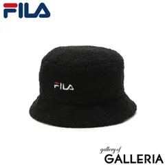 フィラ バケットハット メンズ レディース 冬 FILA ボア ブランド 帽子 バケハ おしゃれ かわいい 秋冬 冬 FLW BOA BUCKET 234-013202 BLACK