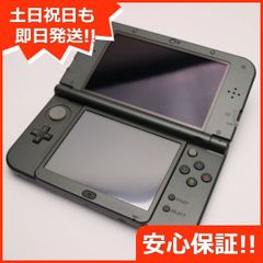 美品 Newニンテンドー3DS LL メタリックブラック 即日発送 game 任天堂 本体 土日祝発送OK 05000