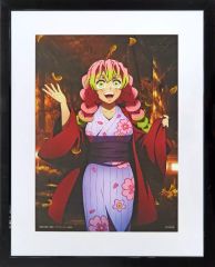 [중고] 원화 일러스트 보드 부속품 포함) 귀멸의 칼날 검 대장장이의 사토편 DVD/BD 전권 연동 Amazon 구입 특전 A4 캐릭터 파인 그래프