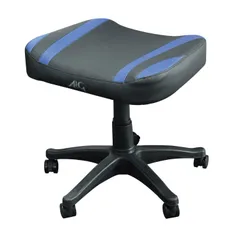 【人気商品】高さ変更可能な昇降式タイプ ストッパー付きキャスター 椅子としても使用可能 e-sports 53×43×50cm ブルー＆ブラック ALGA-GMOBAK ゲーミングオットマン アローン(Allone)
