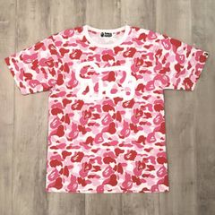 キースヘリング × BAPE ABC camo Pink Tシャツ Mサイズ KEITH HARING a bathing ape エイプ ベイプ アベイシングエイプ ABCカモ ピンク