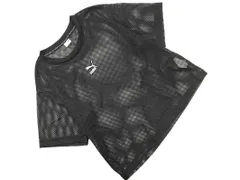 PUMA プーマ メッシュ カットソー sizeXS/黒 ■◆ レディース