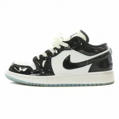 エアジョーダン1 ロー コンコルド　27.0センチ エア ジョーダン 1 NIKE AIR JORDAN LOW wht/blk-bright concord
