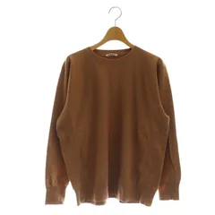 オーラリー AURALEE SUPER HIGH GAUGE SWEAT PULLOVER スウェット トレーナー 長袖 プルオーバー コットン 1 茶 ブラウン /NR ■OSのサムネイル