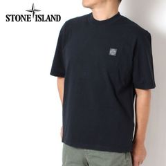 25SSモデル ストーンアイランド STONE ISLAND COMPASSロゴパッチ Tシャツ【V0020 NAVY】 K1S152100034 S0115 V0020/【2025SS】m-tops