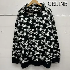 CELINE エイミードリアン総柄プルオーバーパーカー CELINE パーカー エイミードリアン エディ CELINE (セリーヌ