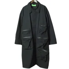 A.A.Spectrum エーエースペクトラム 19AW QUIET SPACE COAT ステンカラーコート L ブラック アウター g11438