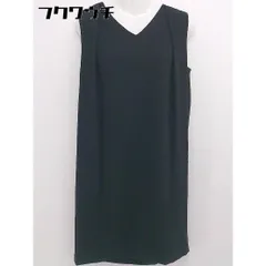 ◇ STUDIOUS ステュディオス ノースリーブ 膝丈 ワンピース サイズ0 ブラック レディース  【中古】 【1107090013152】のサムネイル