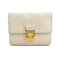 ルイ ヴィトン LOUIS VUITTON  二つ折り財布 モノグラム アンプラント M81071