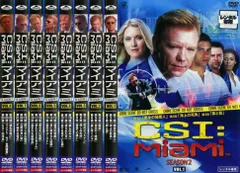 CSI:マイアミ シーズン2(8枚セット)第201話～第224話 最終【全巻セット 洋画 中古 DVD】レンタル落ち