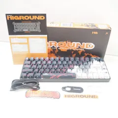 美品 HIGROUND 100T Geostone HG68 ゲーミングキーボード FPS eスポーツ PC周辺機器 HY831 美品 HIGROUND 100T Geostone HG68 ゲーミングキーボード FPS e