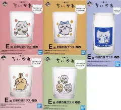 【中古】マグカップ・湯のみ 全5種セット お疲れ様グラス 「一番くじ ちいかわ」 E賞