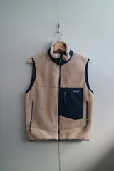 極美品 S パタゴニア 1997年 レトロX ベスト ナチュラル 初期型 1997 Patagonia Retro X Fleece Vest / 90年代 パタゴニア
