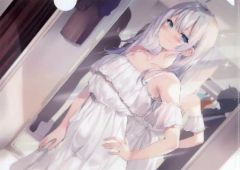[중고] 클리어 파일 알리사 미하일로브나 쿠조 (아랴) A4 클리어 파일 [라이트 노벨 가끔 보쏙과 러시아어로 델레하는 옆 아리아 씨 3 & 4 권] 멜론 북스 동시 구입 특전
