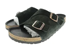 ビルケンシュトック BIRKENSTOCK IENA イエナ 別注 ZURICH チューリッヒ スエード サンダル 黒 ブラック ブランド古着ベクトル 中古●▲250226