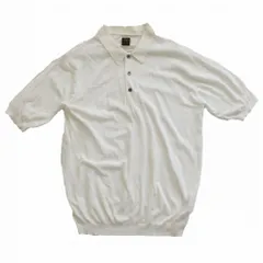 美品【BATONER】22ssコットンニット ポロシャツ 襟ライン ブラック 美品【BATONER】22ssコットンニット ポロシャツ 襟ライン ブラック