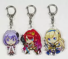 【中古】雑貨 [単品] アルーシェ＆リリアーナ＆ルーエンハイド 美少女アクリルキーホルダー3個セット 「PS4/PSVita/Switchソフト よるのないくに2 ～新月の花嫁～ スペシャルコレクションボックス」 同梱特典