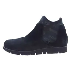 HYSTERIC GLAMOUR ヒステリックグラマー スニーカー 02173QS04296 METAL LOGO pt スエードレザー スニーカー ブーツ ブラック系 26.0cm【中古】のサムネイル