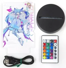 【中古】アクリルスタンド・アクリルパネル 初音ミク アクリルライトスタンド 「初音ミク×ラスカル 2024」