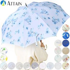 ☆ ATTAIN 58cm 점프 우산 우산 여성 어른 긴 우산 58cm 부피 카사 점프 우산 원터치 우산 여성 우산 여성 우산 유리 섬유 튼튼한 세련된 귀여운 무늬 심플 브랜드 ATTAIN 아테인 멋진 귀엽다