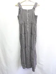 ◇ GRL グレイル - ロング丈 ワンピース サイズF チャコールグレー レディース E  【1407020056670】