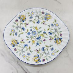 MINTON ミントン HADDON HALL ハドンホール ブルー プレート 皿 約27.5