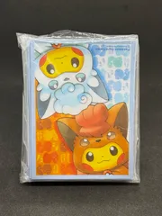ロコン　ピカチュウ　ポンチョ　スリーブ ポンチョを着たピカチュウ ロコン アローラロコン デッキケース