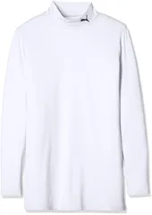 【在庫処分】(-) 120 日本 ホワイト/ブラック(04) プーマ 23年秋冬カラー キッズ 656332 シャツ LS モックネック ジュニア コンプレッション ハイネック 長袖 インナーシャツ 着圧 [プーマ]