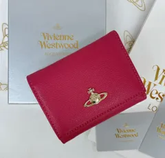 合格祈願に✨️【大人ピンク♡新品】ヴィヴィアン・ウエストウッド　 三つ折財布