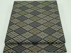 本日最終日！極美品★特選西陣御召キモノ★菱屋善兵衛★証紙あり★鶯色 本日最終日！極美品☆特選西陣御召キモノ☆菱屋善兵衛☆