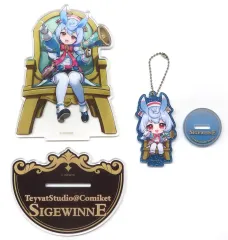 【中古】グッズセット シグウィン テイワット映影シリーズ キャラアクリルスタンド＆アクリルキーホルダーセット 「原神」 C104グッズ