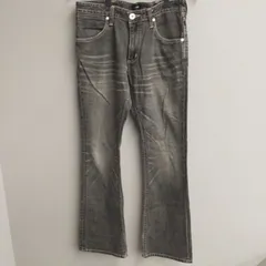 M10053 WRANGLER ラングラー デニムパンツ W04677 ブーツカット ジーンズ ジーパン ブラック 黒 W30 Ｍサイズ メンズ 綿100％