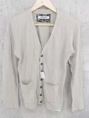 ◇ nano universe ナノユニバース  長袖 カーディガン S ベージュ系 レディース  【中古】 【1002798070455】