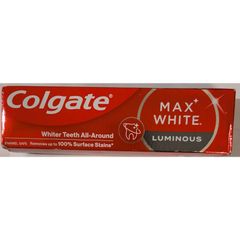 Colgate Max White LUMINOUSコルゲート　マックスホワイト　ルミナス　歯磨き粉　ヨーロッパ製　プロシリーズ取り扱い中