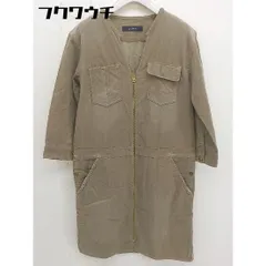 ◇ MACPHEE マカフィー トゥモローランド コーデュロイ 七分袖 ジャケット サイズ38 ベージュ レディース  【1111230022966】