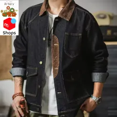 デニムジャケット メンズ【新品】大きいサイズ デニム ジーンズ ジャケット アウター ネイビー 紺 Gジャン ジージャン 薄手 カジュアル ストリート ミリタリー ユニセックス レディース ルーズ  Lサイズ XL（LL）サイズ 秋 冬