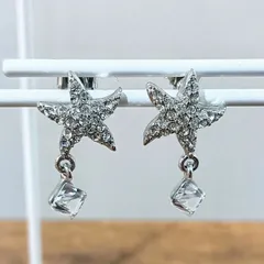※※お値下げ中※※　ピアス　中古品　キラキラ　星　スターフィッシュ　ヒトデ　管理番号181