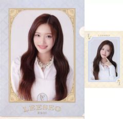 [중고] 클리어 파일 이소 A4 클리어 파일 & 엽서 [이치 반 쿠지 IVE FROM STARSHIP ENTERTAINMENT WITH AMUSE] F상