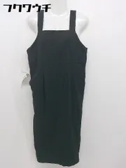 ◇ fredy emue フレディ エミュ NOLLEY'S バックジップ ノースリーブ 膝下丈 ワンピース サイズ38 ブラック レディース 【中古】 【1105170006650】のサムネイル