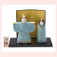 青磁　立雛（小）金　SA-281
