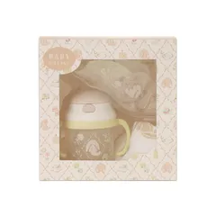 新品 [ アフタヌーンティー リビング ] AfternoonTea LIVING ベビー食器セット HY32 うさぎお出かけセット ピンク