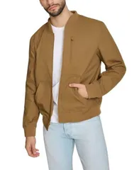 【送料無料】 リーバイス メンズ ジャケット・ブルゾン アウター Men's Military Bomber Jacket Brown
