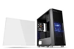 【人気商品】Thermaltake Versa H26 Black /w casefan ミドルタワー型PCケース [ブラックモデル] CS7070 CA-1J5-00M1WN-01