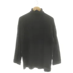キャプテン サンシャイン KAPTAIN SUNSHINE 22AW Super Soft Merino Tenjiku Highneck L/S Tee カットソー Tシャツ ハイネック 長袖 36 黒 ブラック /DF ■OSのサムネイル