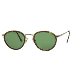 超美品 ジョルジオアルマーニ GIORGIO ARMANI 2019年 101 713 ボストン アイアン アセテート鼈甲調 サングラス 眼鏡 48□22 メンズ レディース 定価41800円のサムネイル
