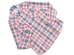 Dickies ディッキーズ チェック ウエスタン シャツ sizeL/グレーｘ赤 ■◇ レディース