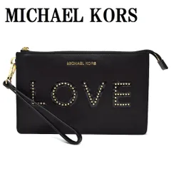 MICHAEL KORS マイケルコース 32H7GFDW2O 001 ハンドバッグ クラッチバッグ ブラック